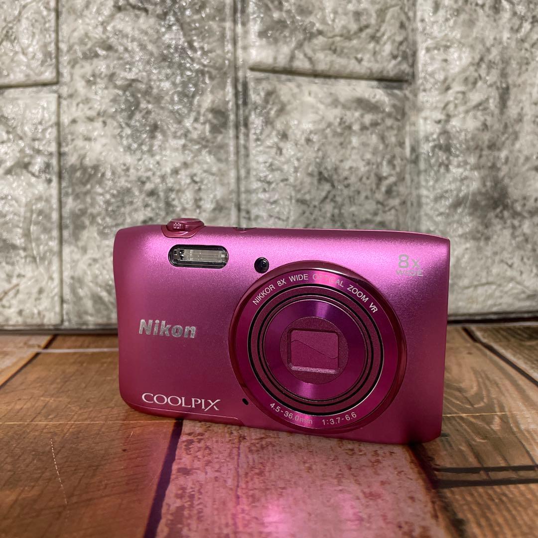 #882 Nikon COOLPIX S3600 ピンク