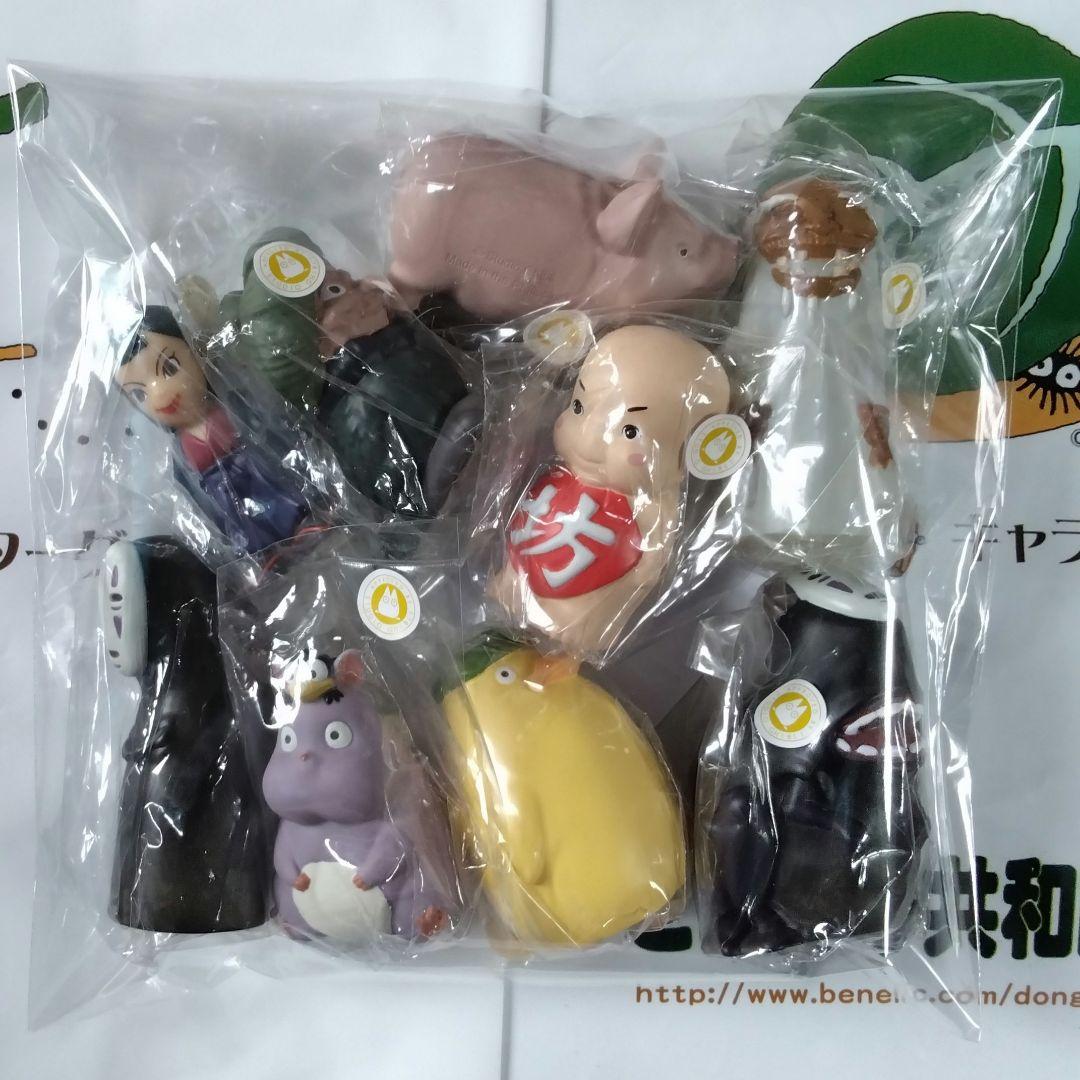 となりのトトロ　紅の豚　千と千尋の神隠し　魔女の宅急便　指人形