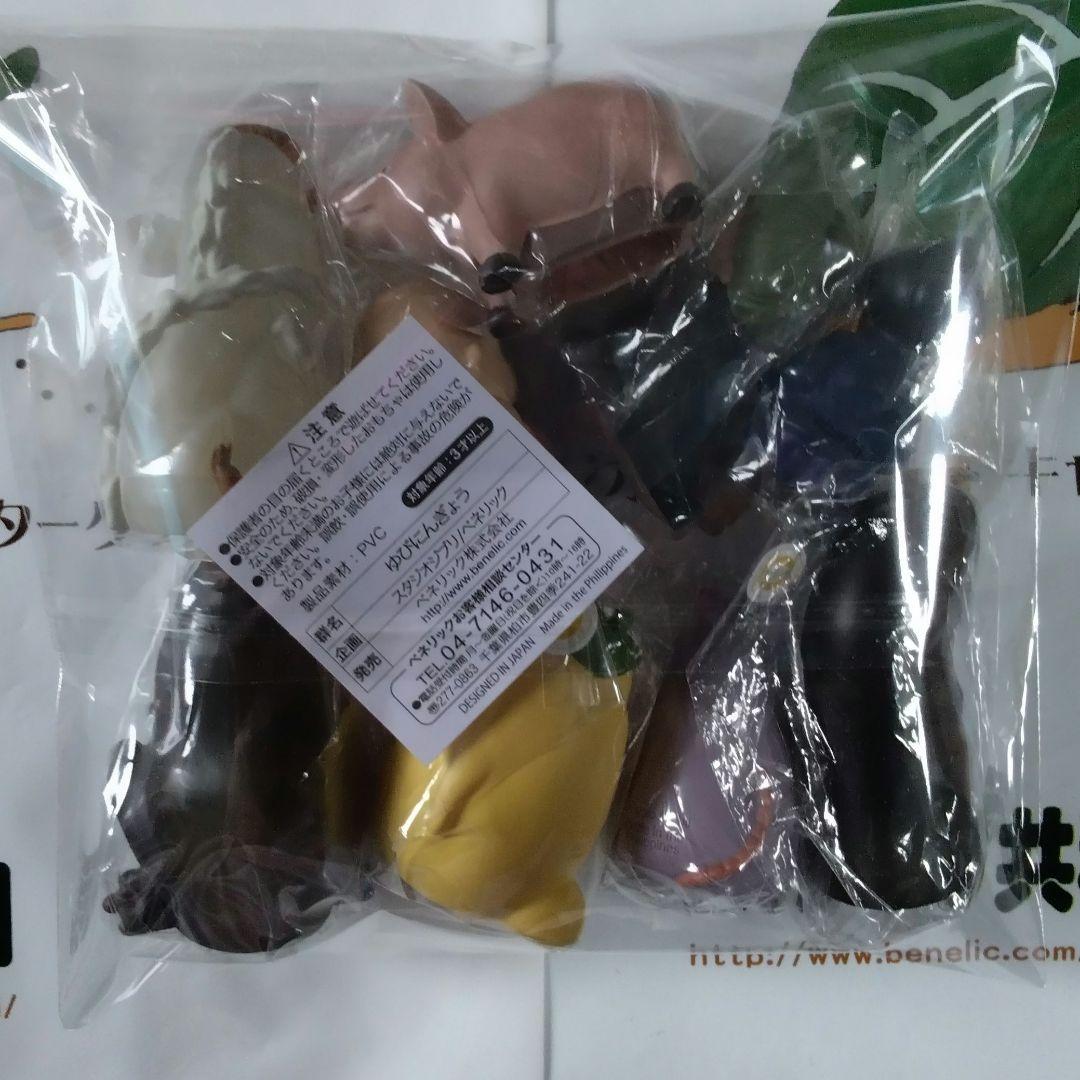 となりのトトロ　紅の豚　千と千尋の神隠し　魔女の宅急便　指人形