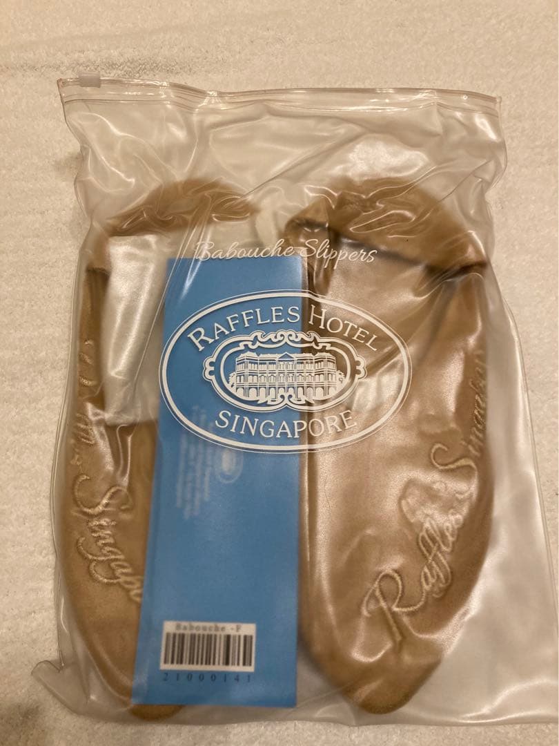 【新品未使用】ラッフルズホテル　バブーシュ　RAFFLES BABOUCHES