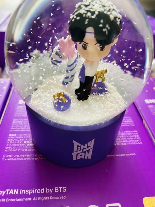 BTS　TinyTAN　スノーボール　POPUP公式 全員