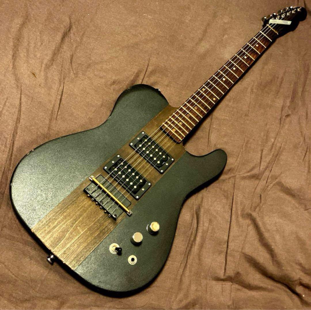 【ハンドメイド】テレキャスタータイプ ハムバッカー エレキギター（ノーブランド）