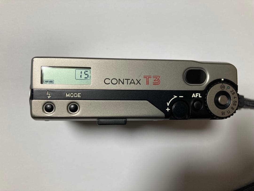 CONTAX T3 シルバー コンパクトカメラ
