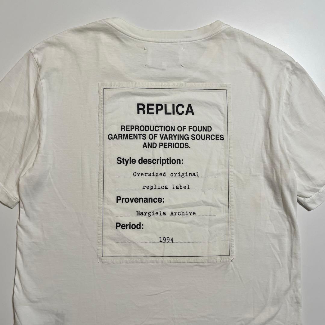 Maison Margiela REPLICA ⑩ 半袖Tシャツ ホワイト 44