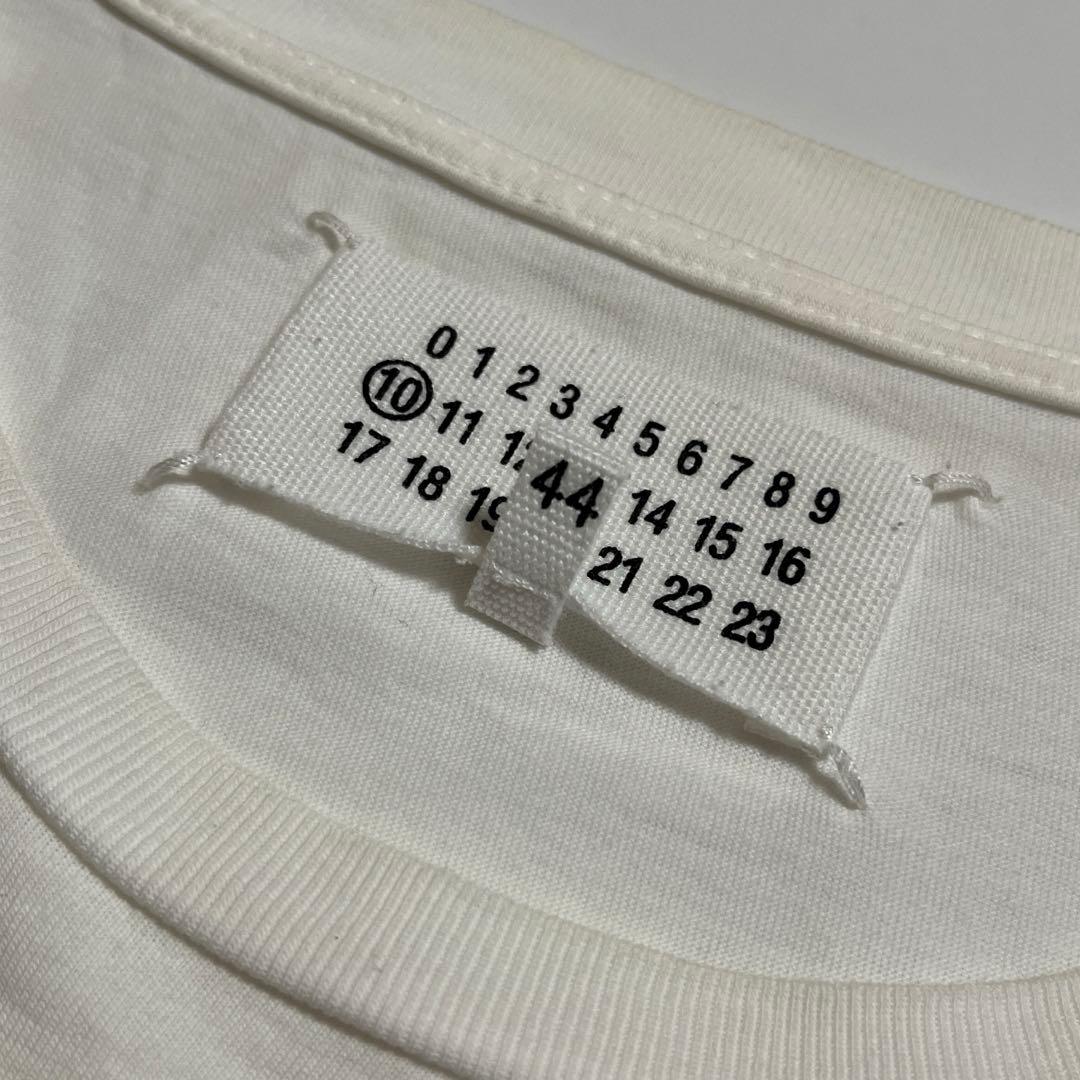 Maison Margiela REPLICA ⑩ 半袖Tシャツ ホワイト 44