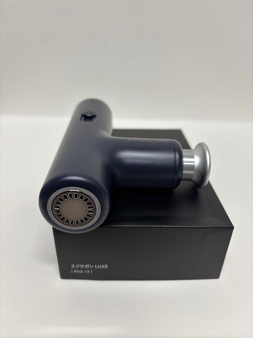 ドクターエア エクサガンラグゼ LUXE REG12ボディケアガン持ち運びBK１