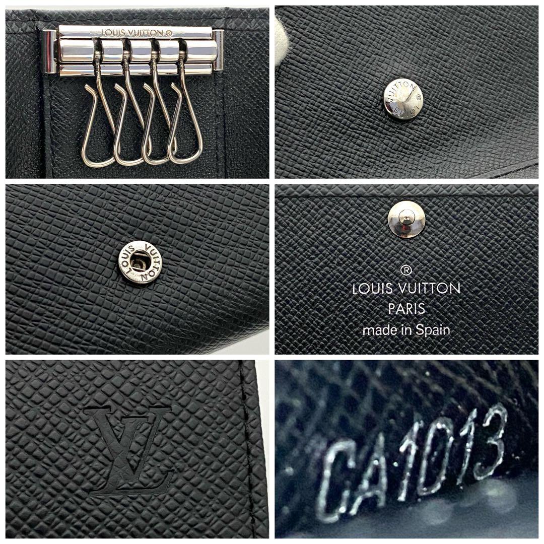 使用わずか　ルイヴィトン　タイガ　キーケース　ミュルティクレ4