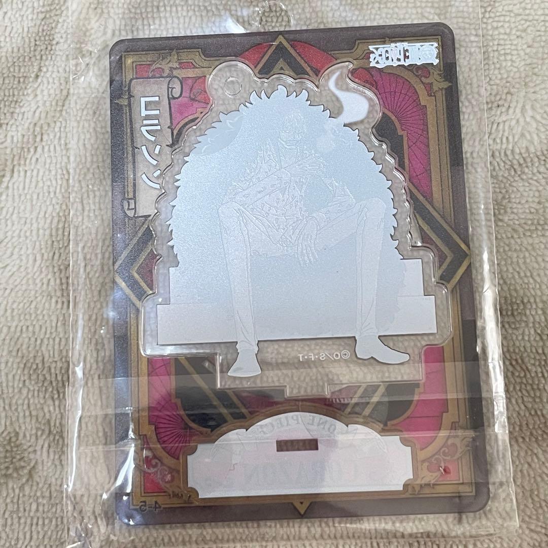 ワンピース アクリルdeカード ペンギン&シャチ　ルフィパウリー　ロー　コラソン