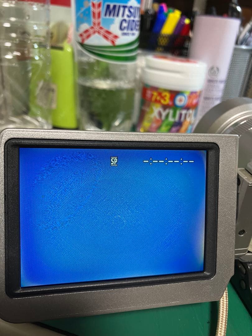 ソニー ビデオカメラDCR-TRV20ミニDVテープ仕様機 作動機 若干画面劣化