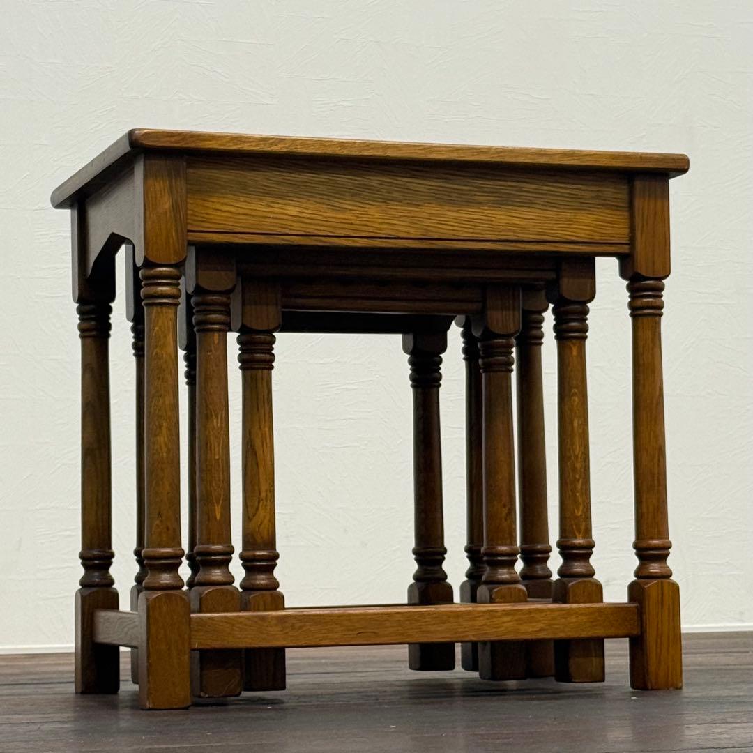 H19K59 英国クラシック ネストテーブル