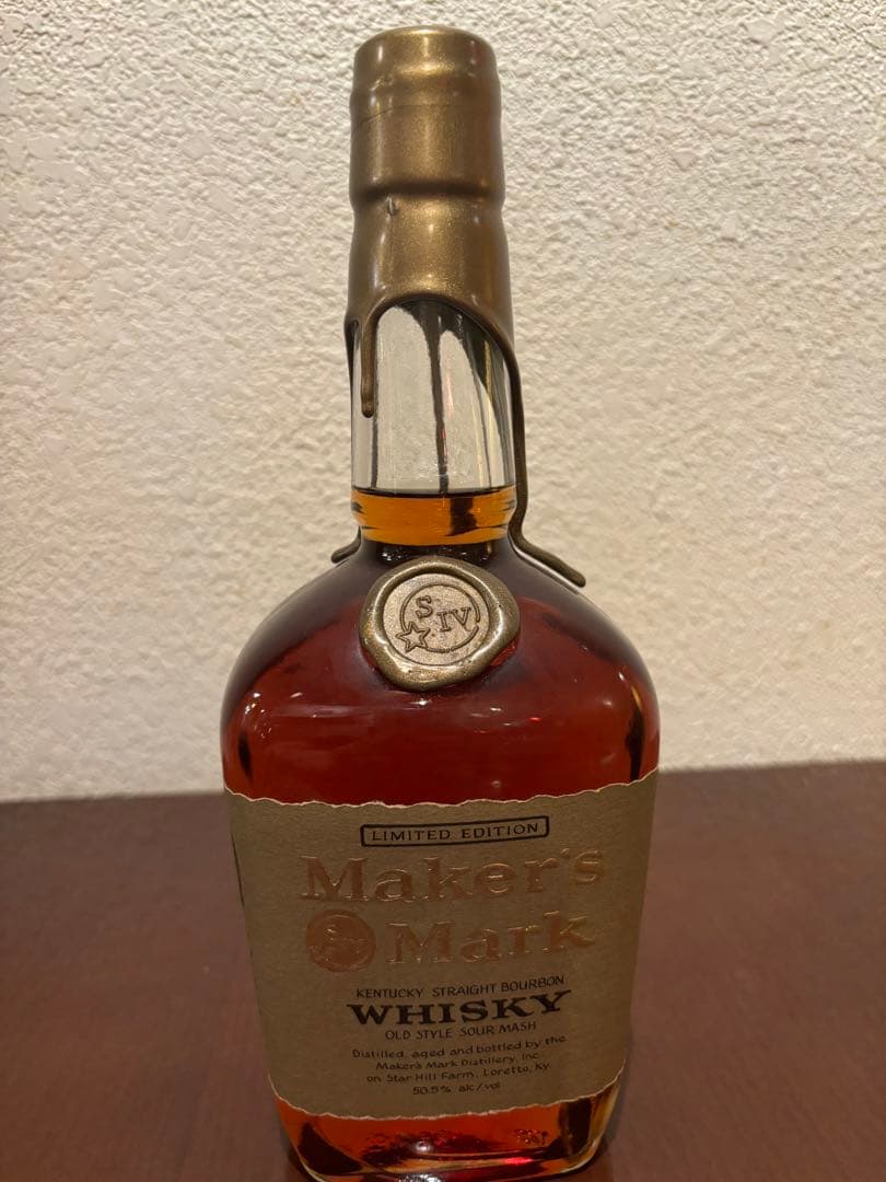 【SALE中未開栓品】メーカーズマーク　ゴールドトップ Maker's Mark