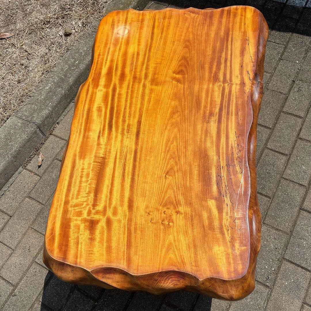 一枚板 座卓 テーブル ローテーブル 天然木 ちゃぶ台 床の間