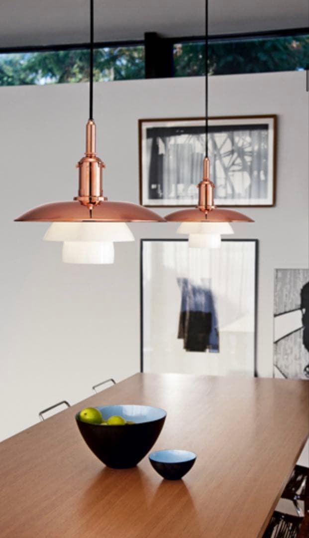 希少 限定 ルイスポールセン Louis Poulsen PH 銅 ライト 照明