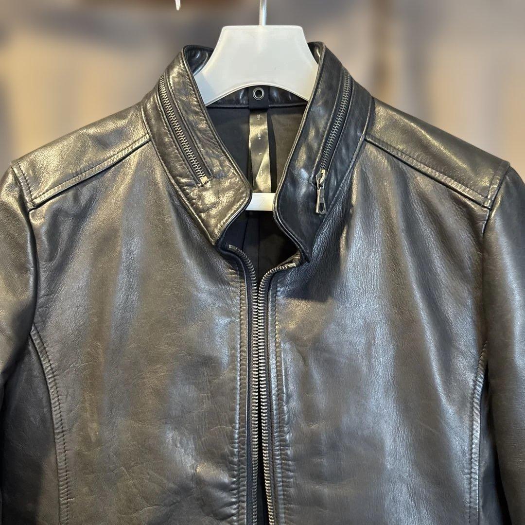 WJK レザー ライダースジャケット