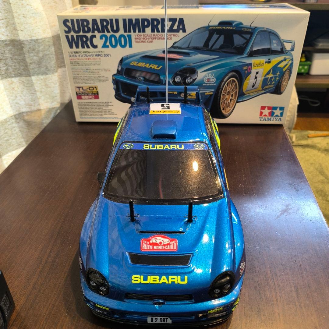 ホビーラジコン TAMIYA SUBARU IMPREZA WRC 2001