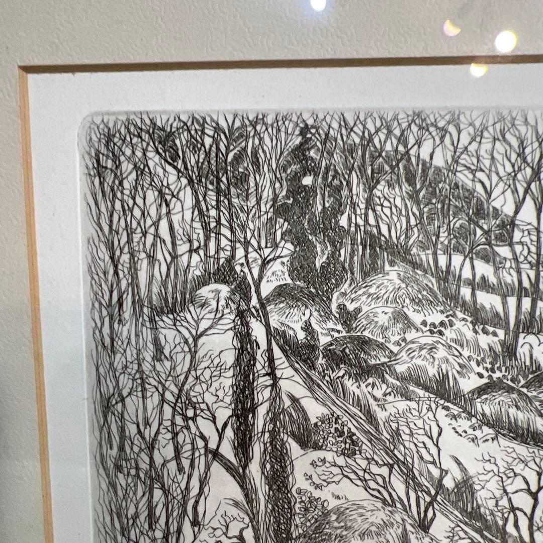 平松礼ニ　エッチング