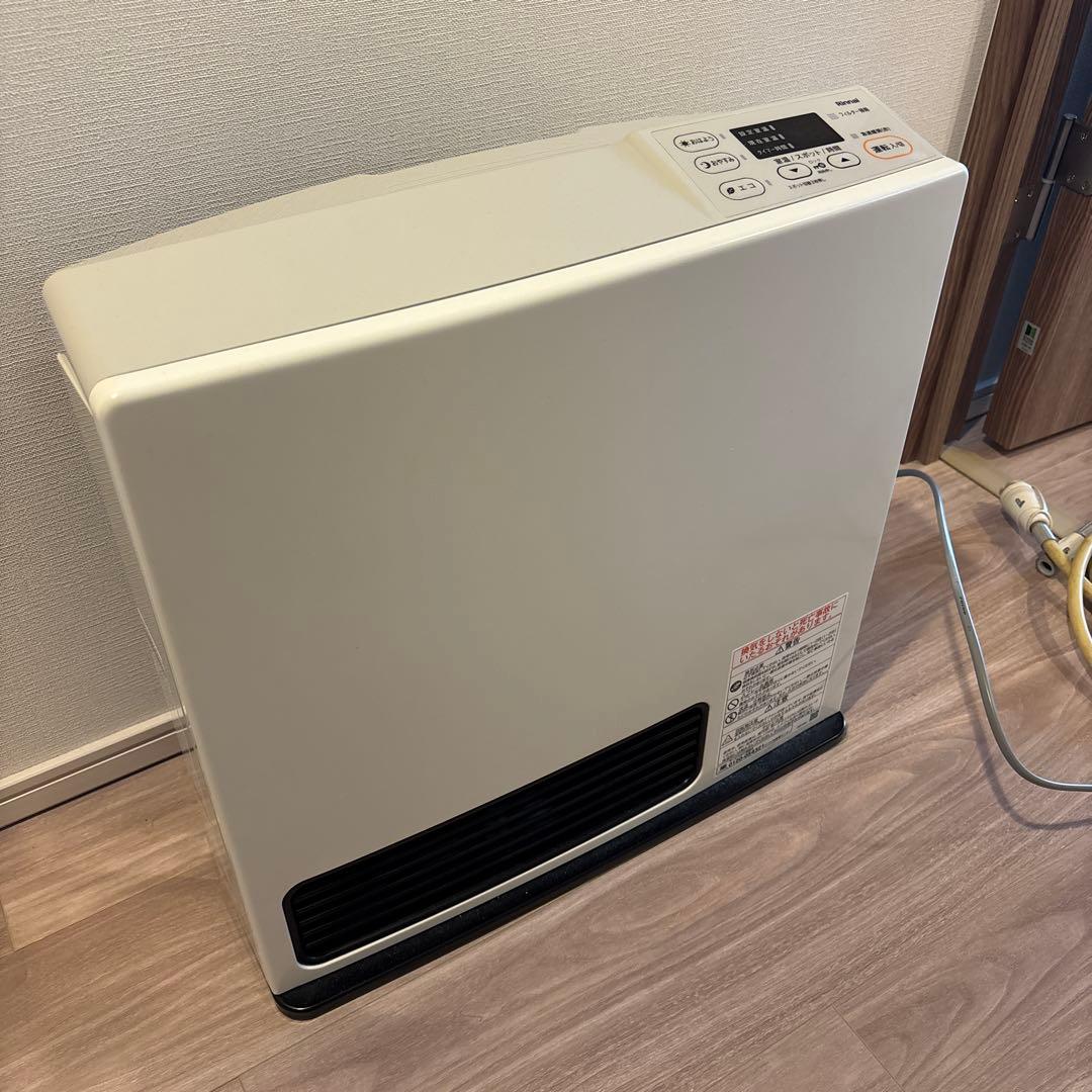 リンナイ ガスファンヒーター ホワイト