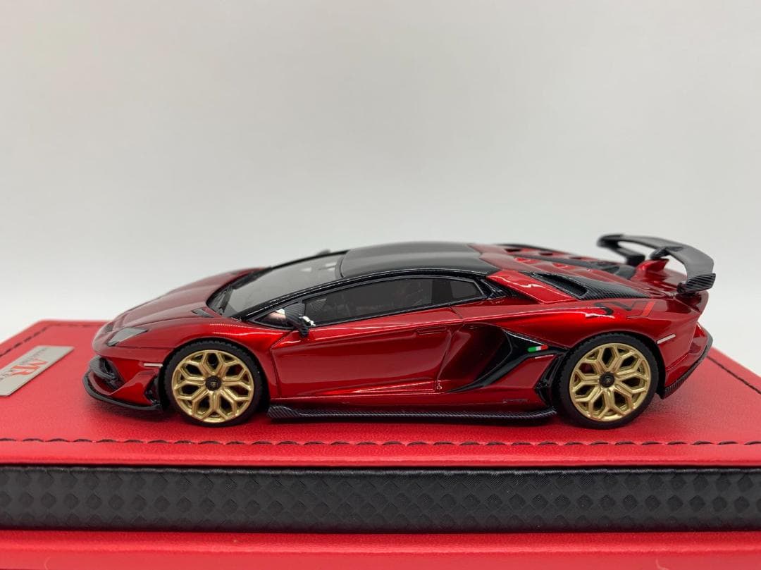 MR 1/43 ランボルギーニ Aventador SVJ レッド