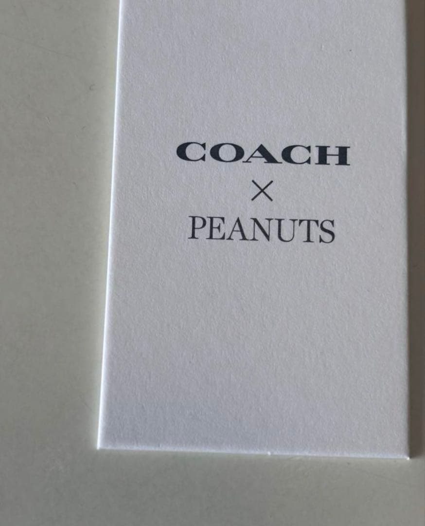 ⭐︎新品タグ付⭐︎【限定】COACH スヌーピー ポーチ/ペンケース
