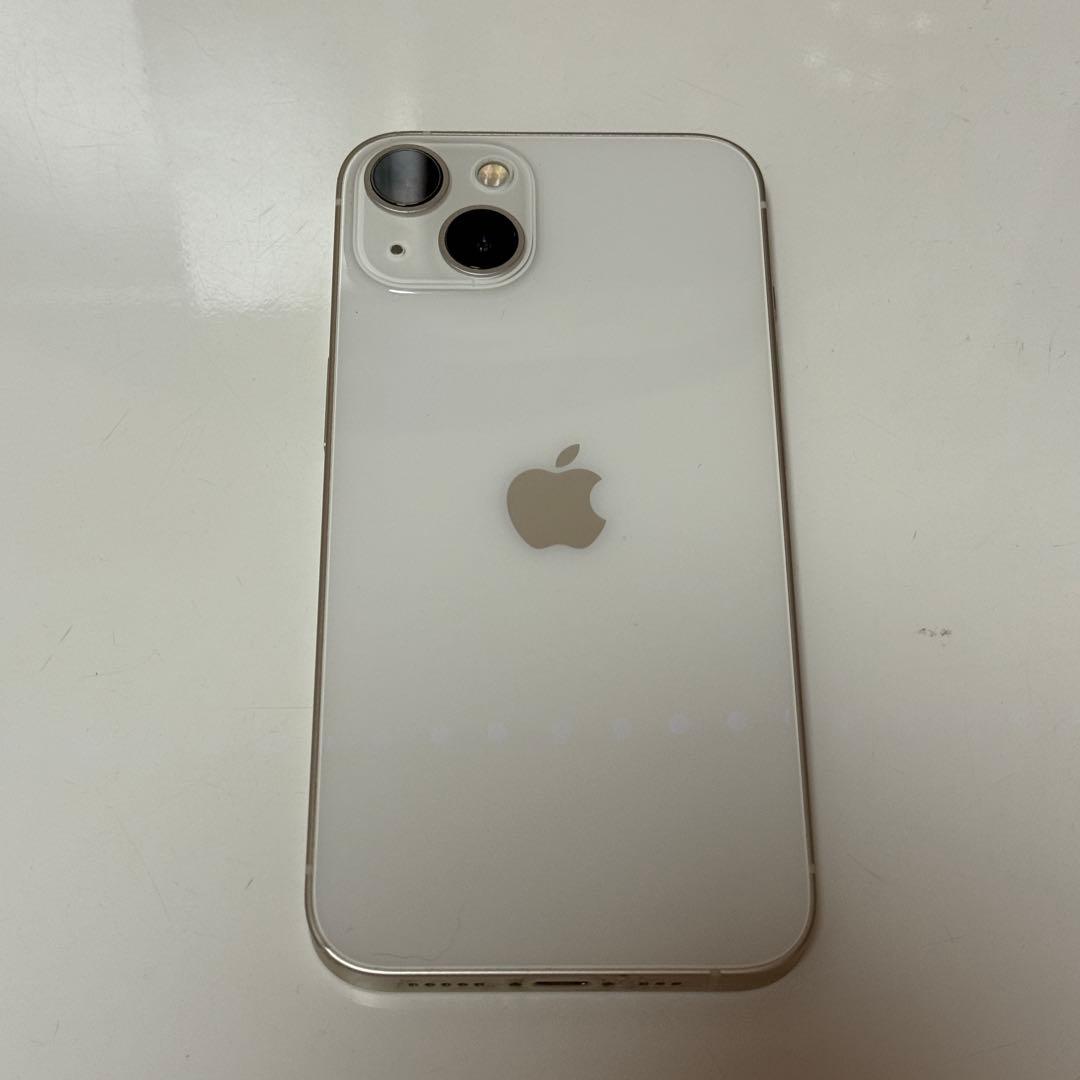 Apple iPhone13 本体 128GB スターライト 初期化済 77%