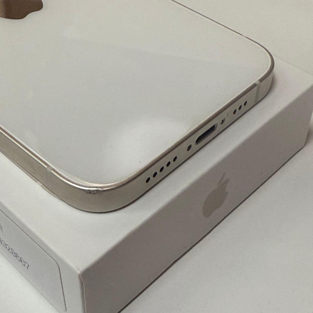 Apple iPhone13 本体 128GB スターライト 初期化済 77%