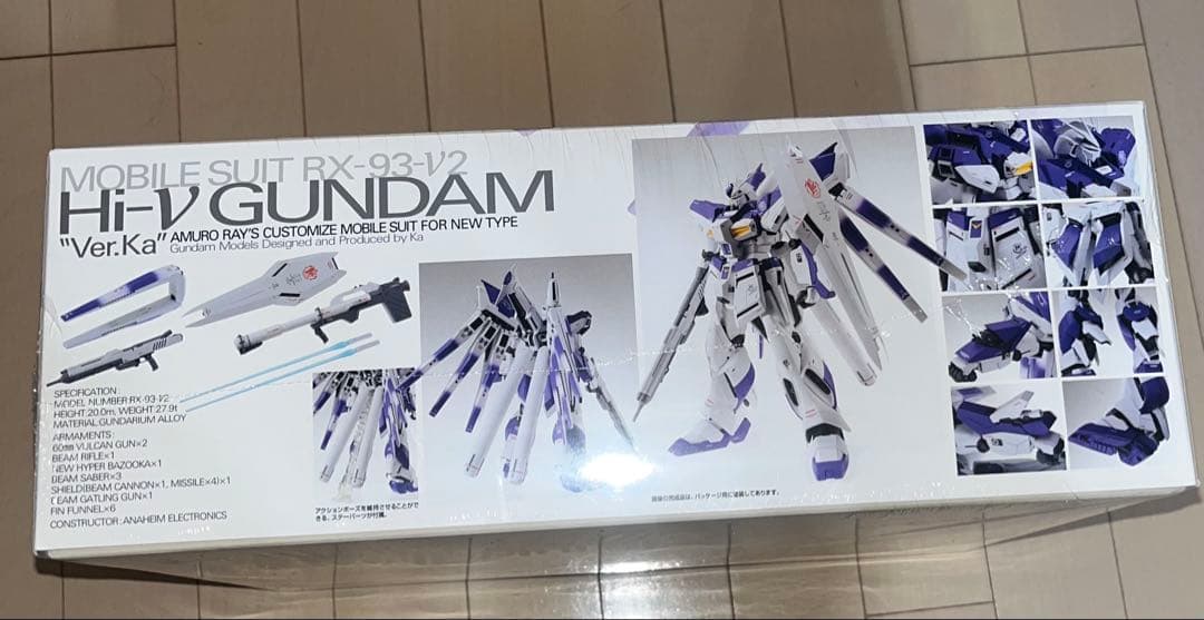 新品　未組立 MG 1/100 Hi-νガンダム