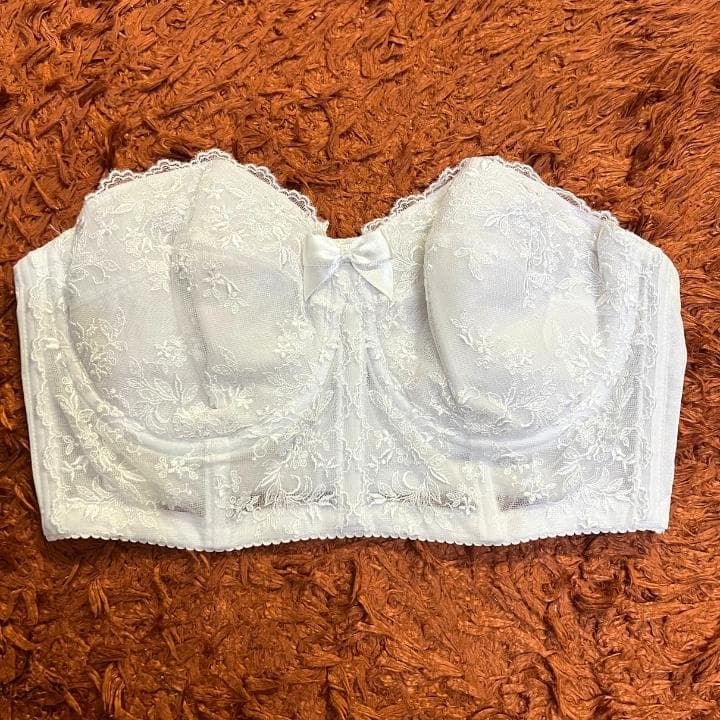 ☆美品 セモア ブライダルインナー ホワイト ブラ ガードル 3点セット 結婚式