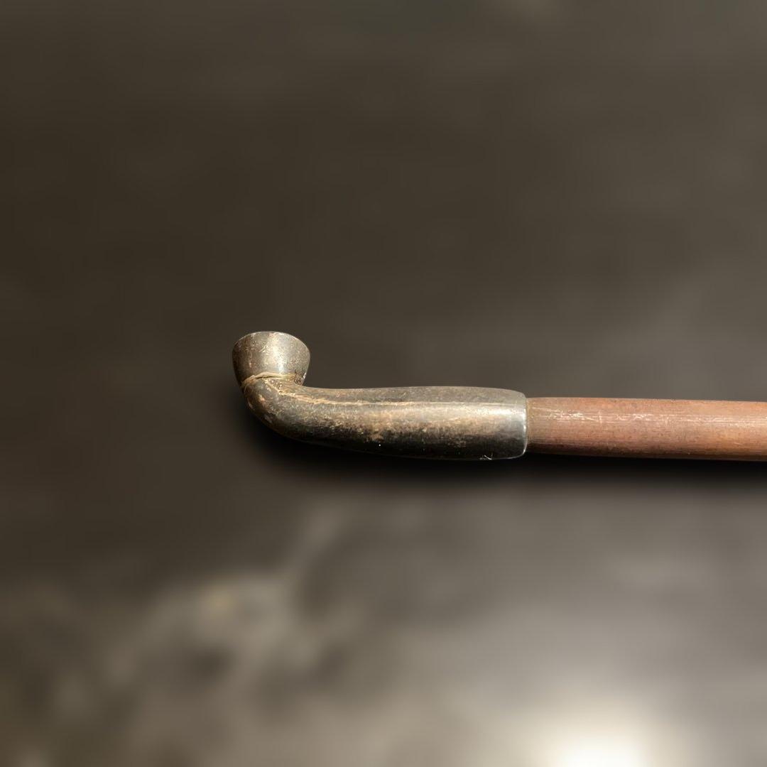 純銀製　刻印　両国　村田　キセル　時代物　送料無料　総重量34.4g