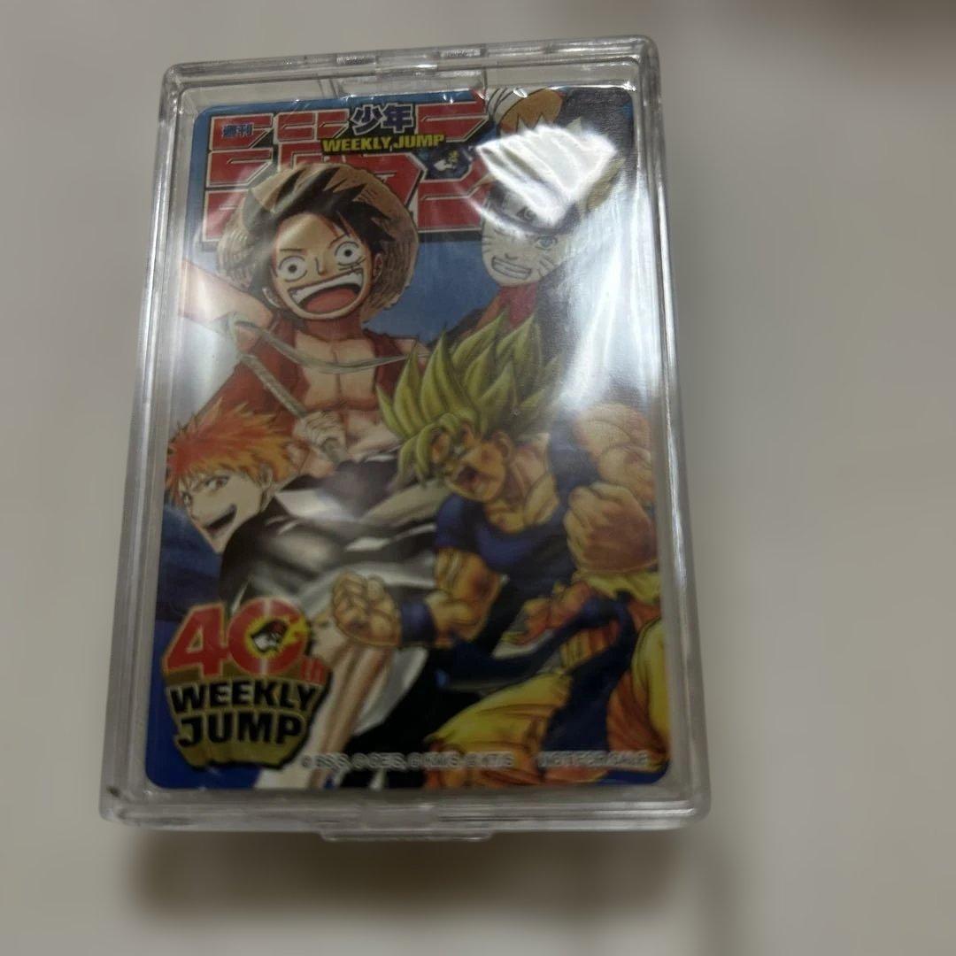 ジャンプ 40周年記念トランプ