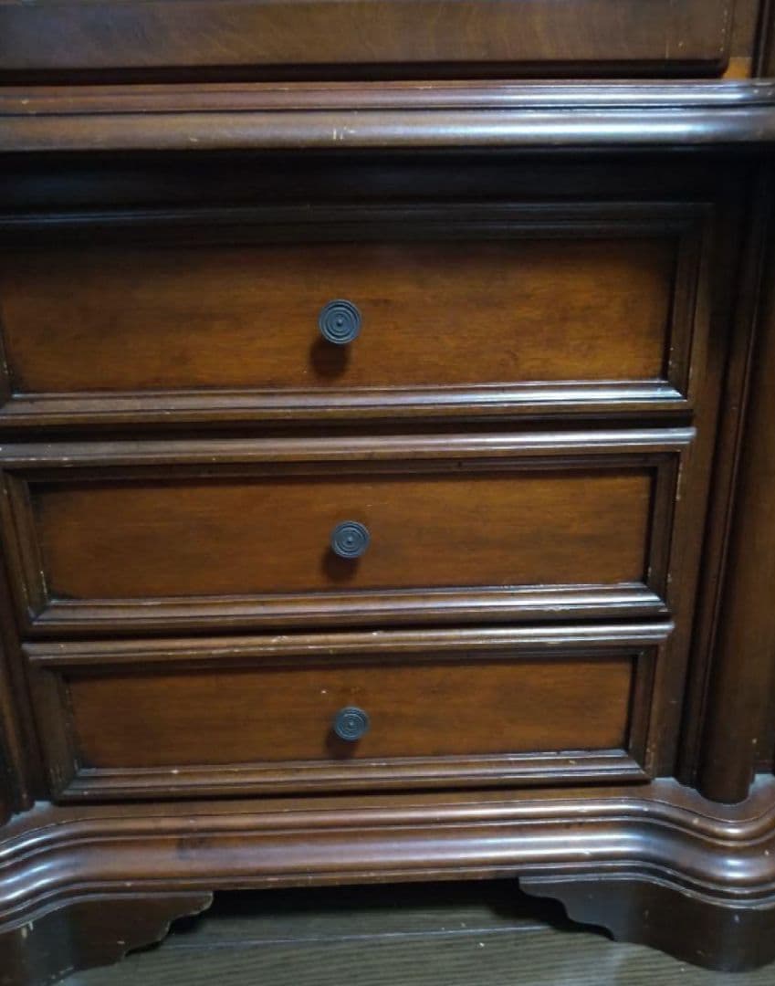 木製キャビネット ブラウン ヨーロッパ　アンティーク　1900年代　高級家具