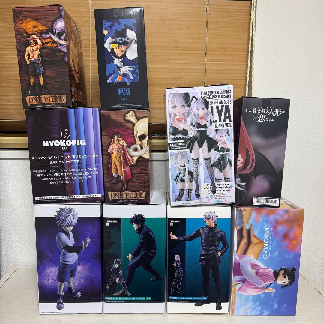 ジャンプ系人気作品 美少女系 プライズフィギュア10体セット