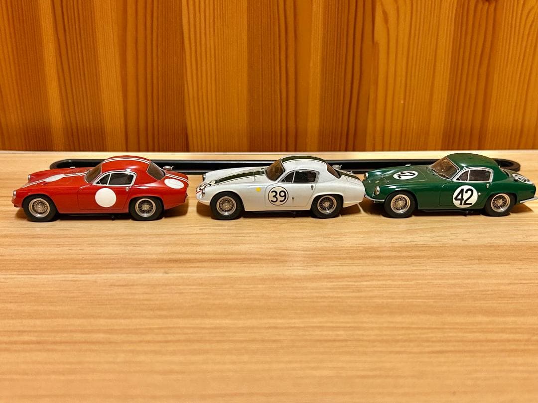 Newcon 1/43 1960年 ロータスエリート プロのモデラー作成　3台