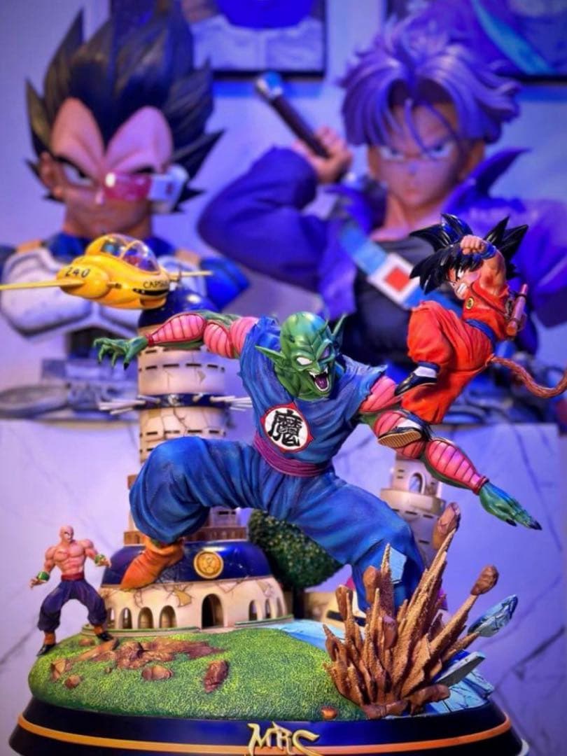 ドラゴンボール ピッコロ大魔王　孫悟空 フィギュア　スタチュー　ガレージキット