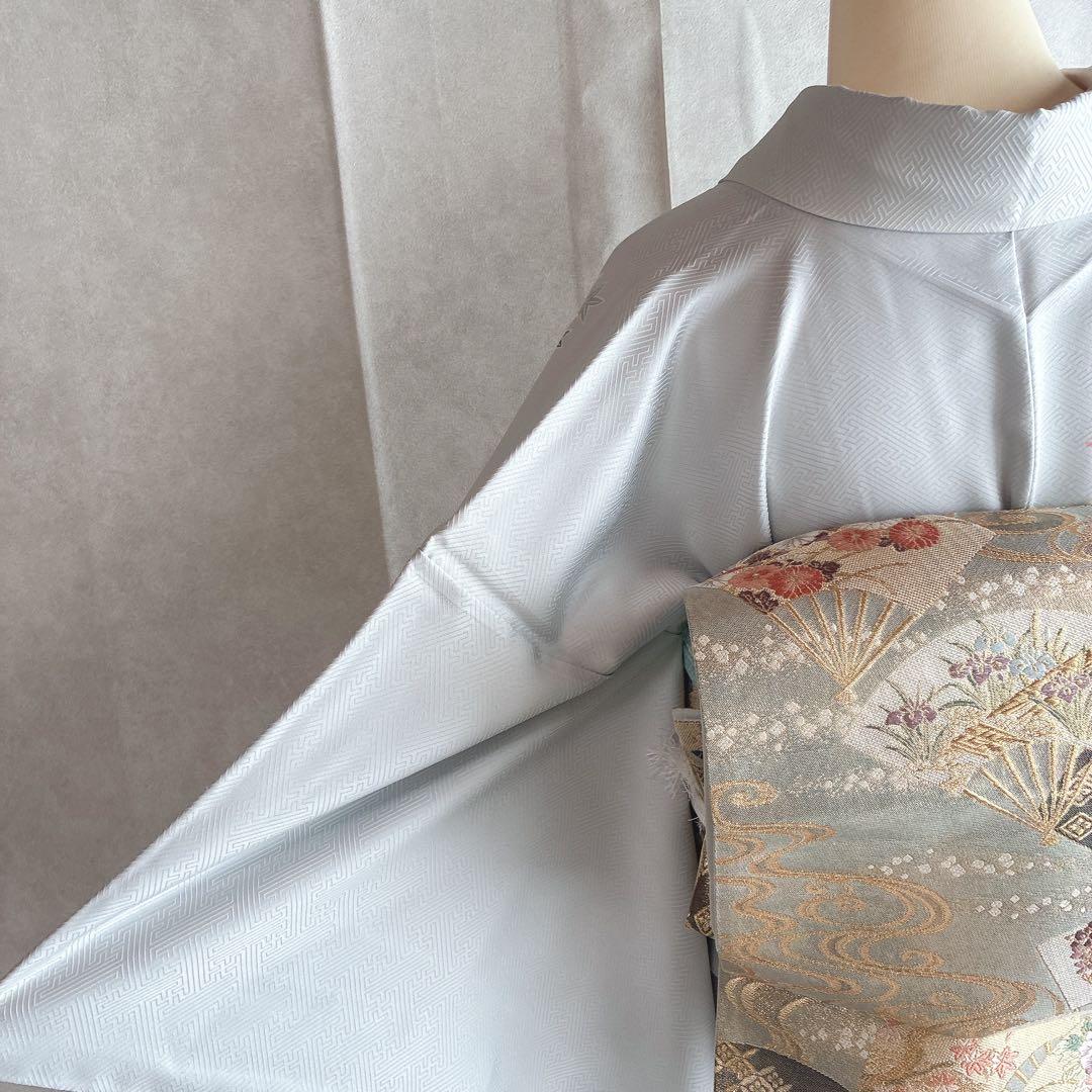 訪問着　フルセット　着物　トールサイズ　入学式　卒業式　正絹　おしどり　祝　J1