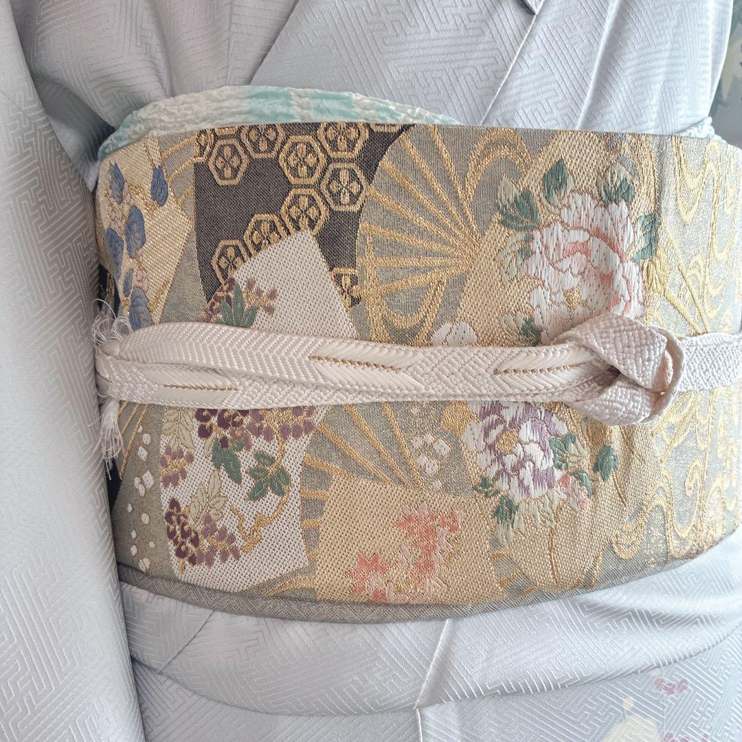 訪問着　フルセット　着物　トールサイズ　入学式　卒業式　正絹　おしどり　祝　J1