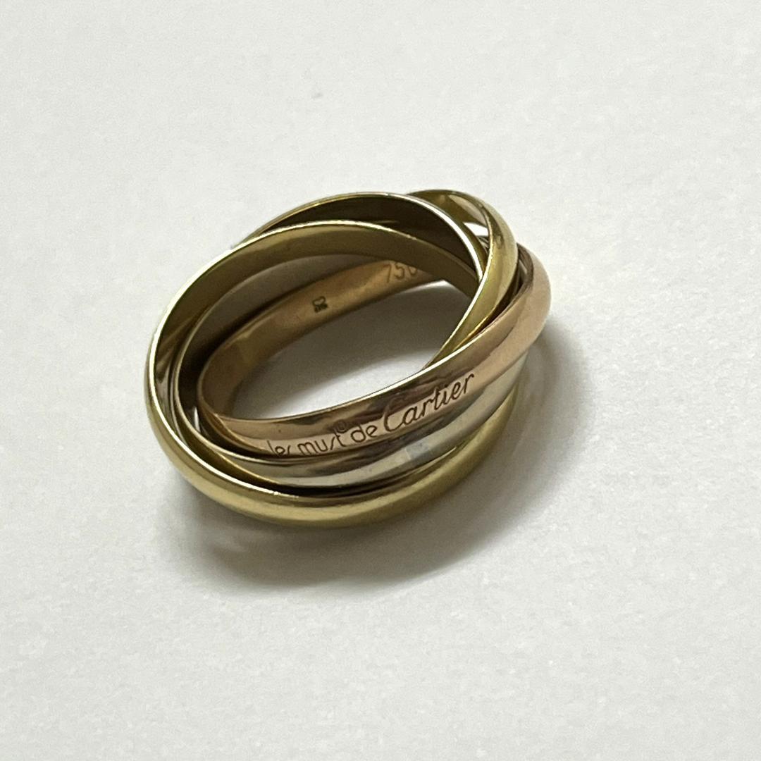 【PNさま専用】5連トリニティリング カルティエ Cartier 指輪 750