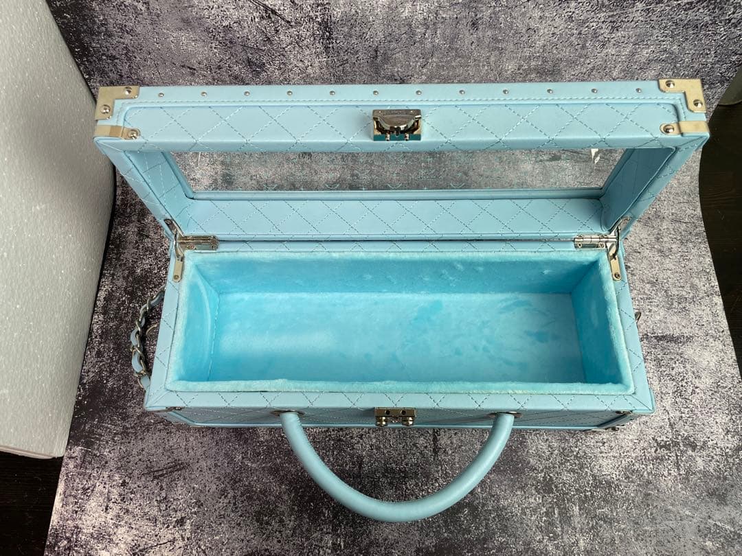 エンジェル　シャンパン　ドゥミセック　ブルー　青　空箱　2個セット