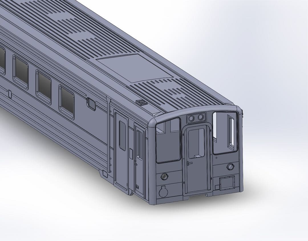 HOゲージ キハ54-500 3D出力品