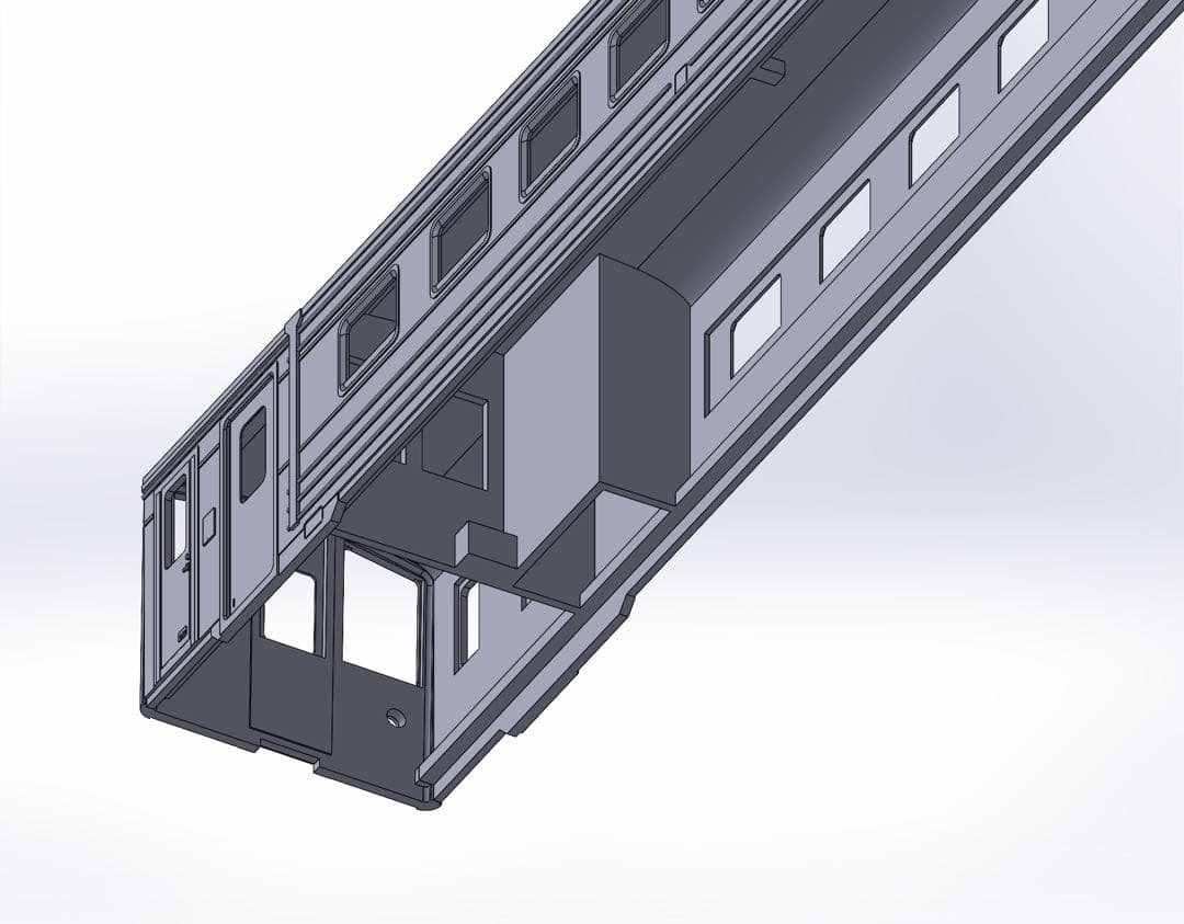 HOゲージ キハ54-500 3D出力品
