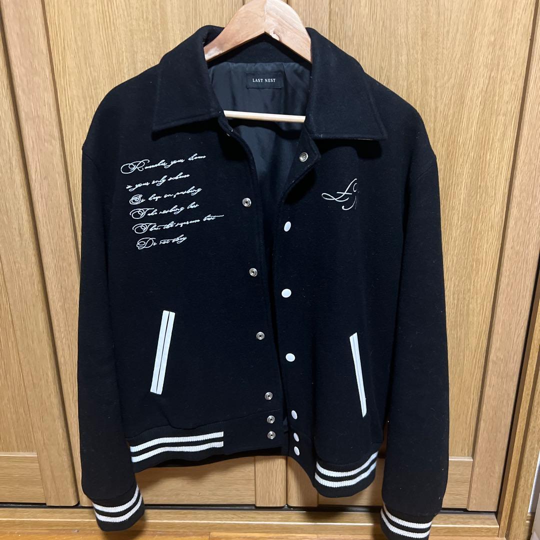 K*K様 LAST NEST FEATHER VARSITY JACKET /