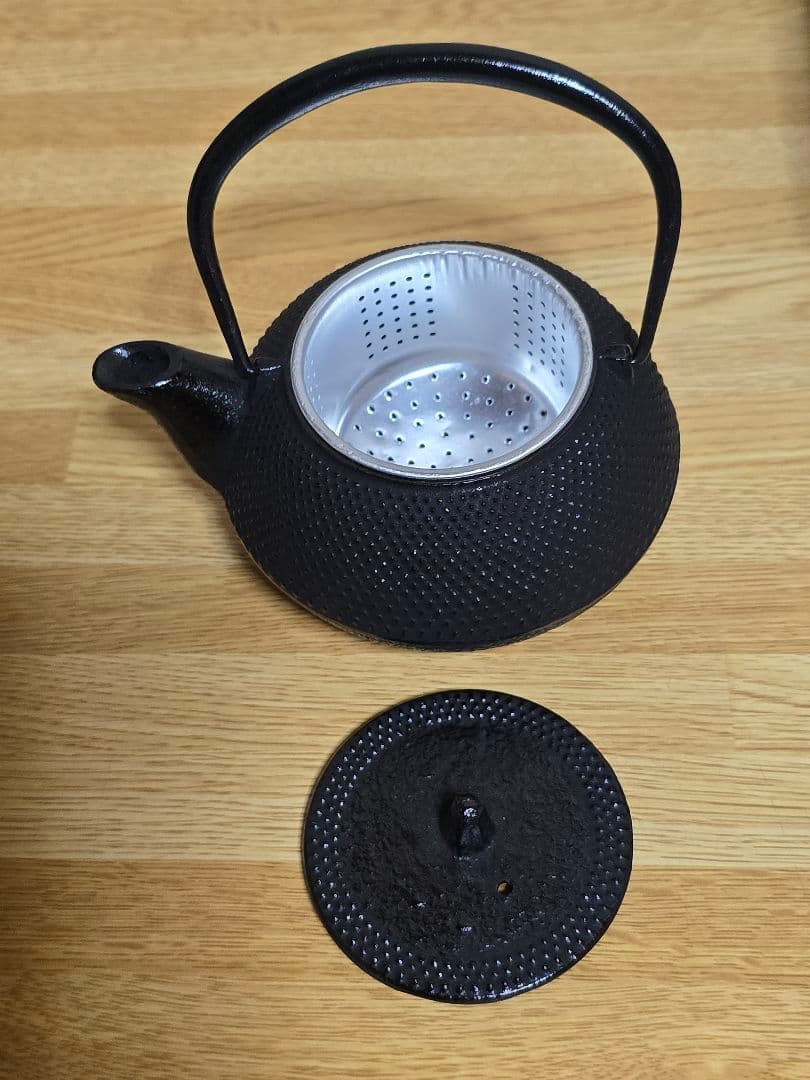 #1602 南部鉄器 茶托急須セット