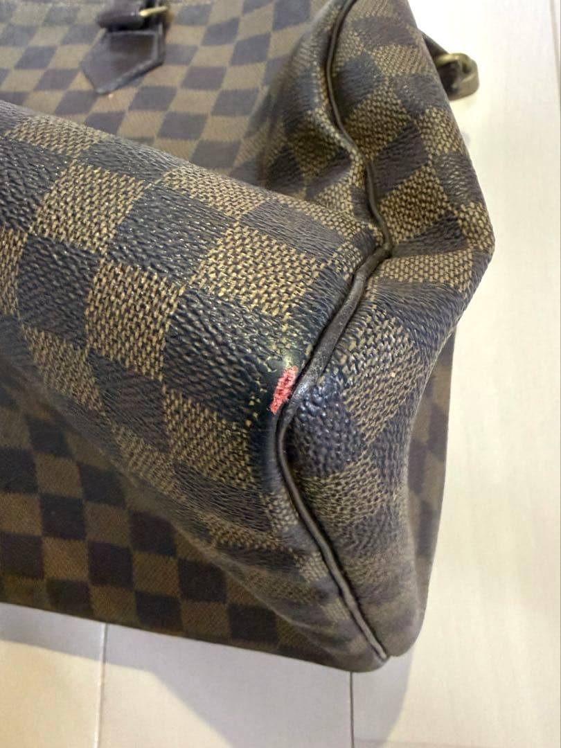 Louis Vuitton ダミエ キャンバス スピーディ ハンドバッグ