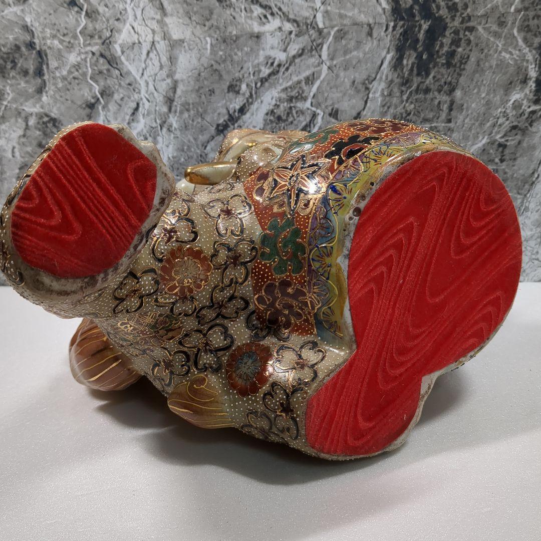 九谷焼 九谷五彩 獅子置物 ペア シーサー 狛犬 一対 縁起物 魔除け 厄除け