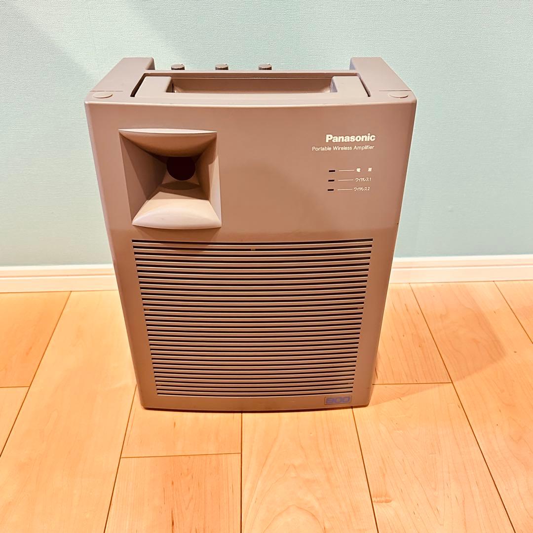 パナソニック WX-281C ワイヤレス アンプ マイク カセット デッキ