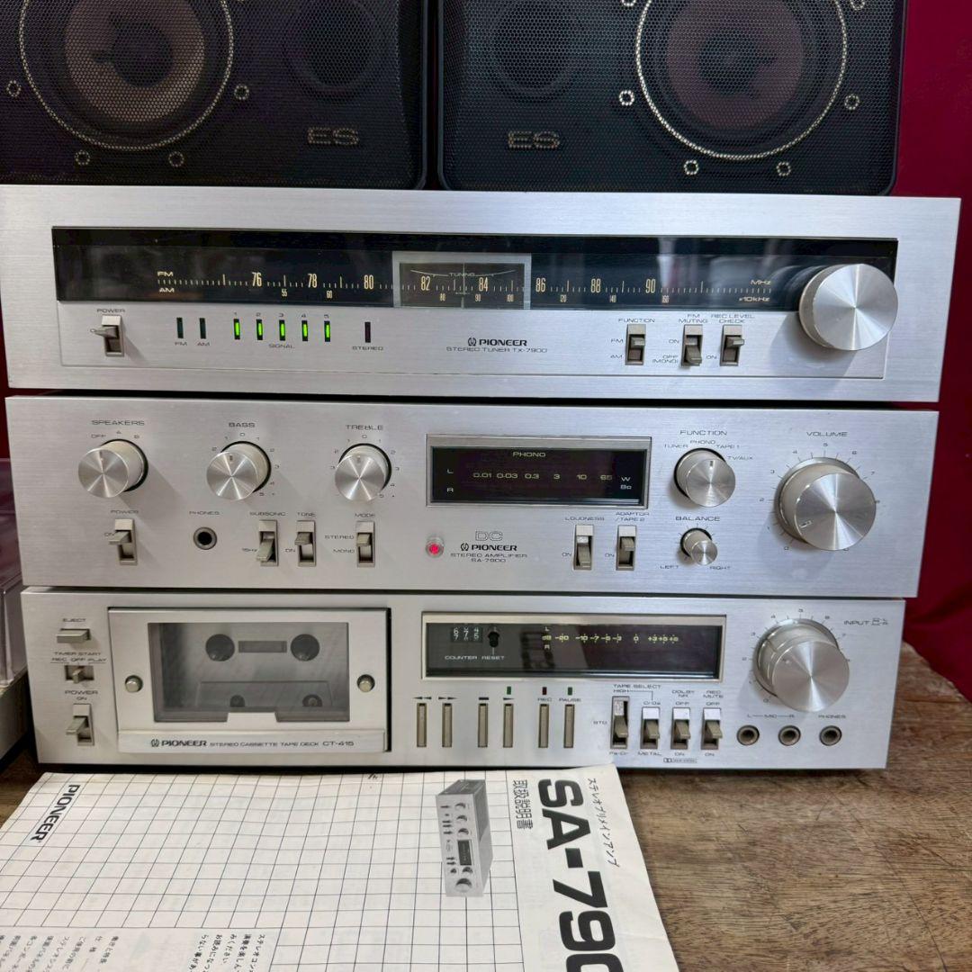 T◆パイオニアSA-7900CT-415TX-7900 PL-260 昭和レトロ
