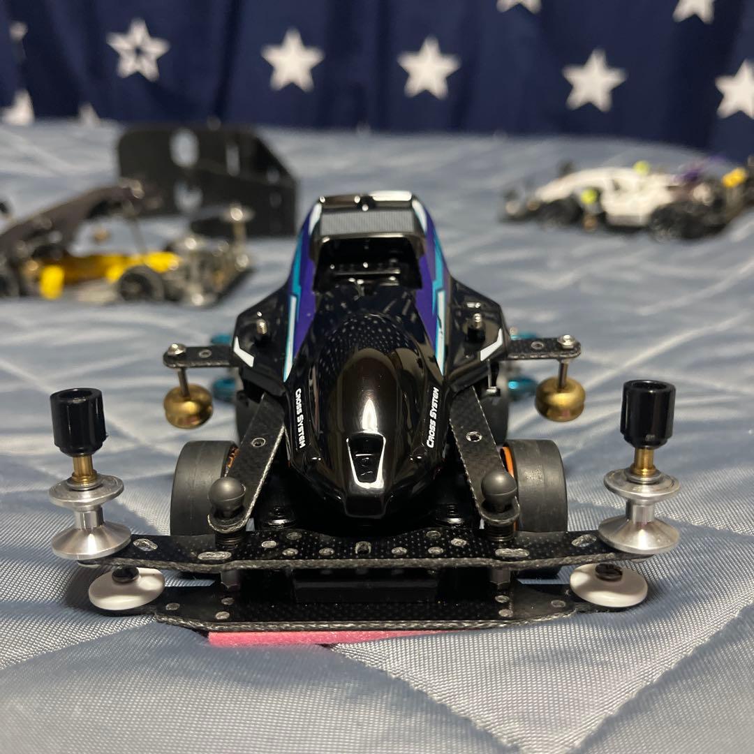 ミニ四駆セット ブラック/グレー/ホワイト