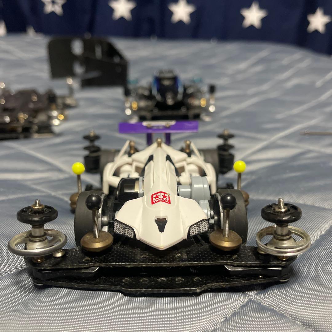 ミニ四駆セット ブラック/グレー/ホワイト