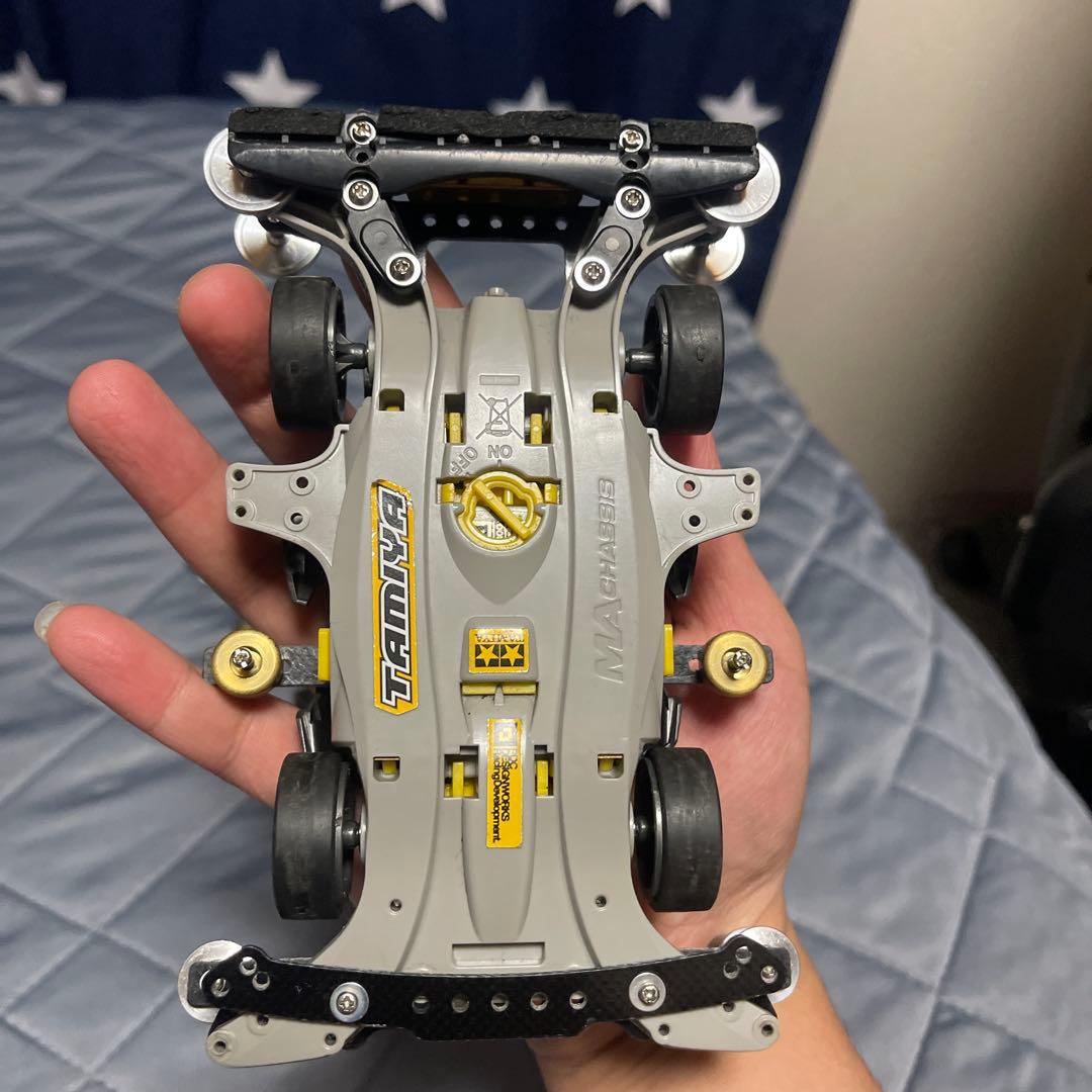 ミニ四駆セット ブラック/グレー/ホワイト