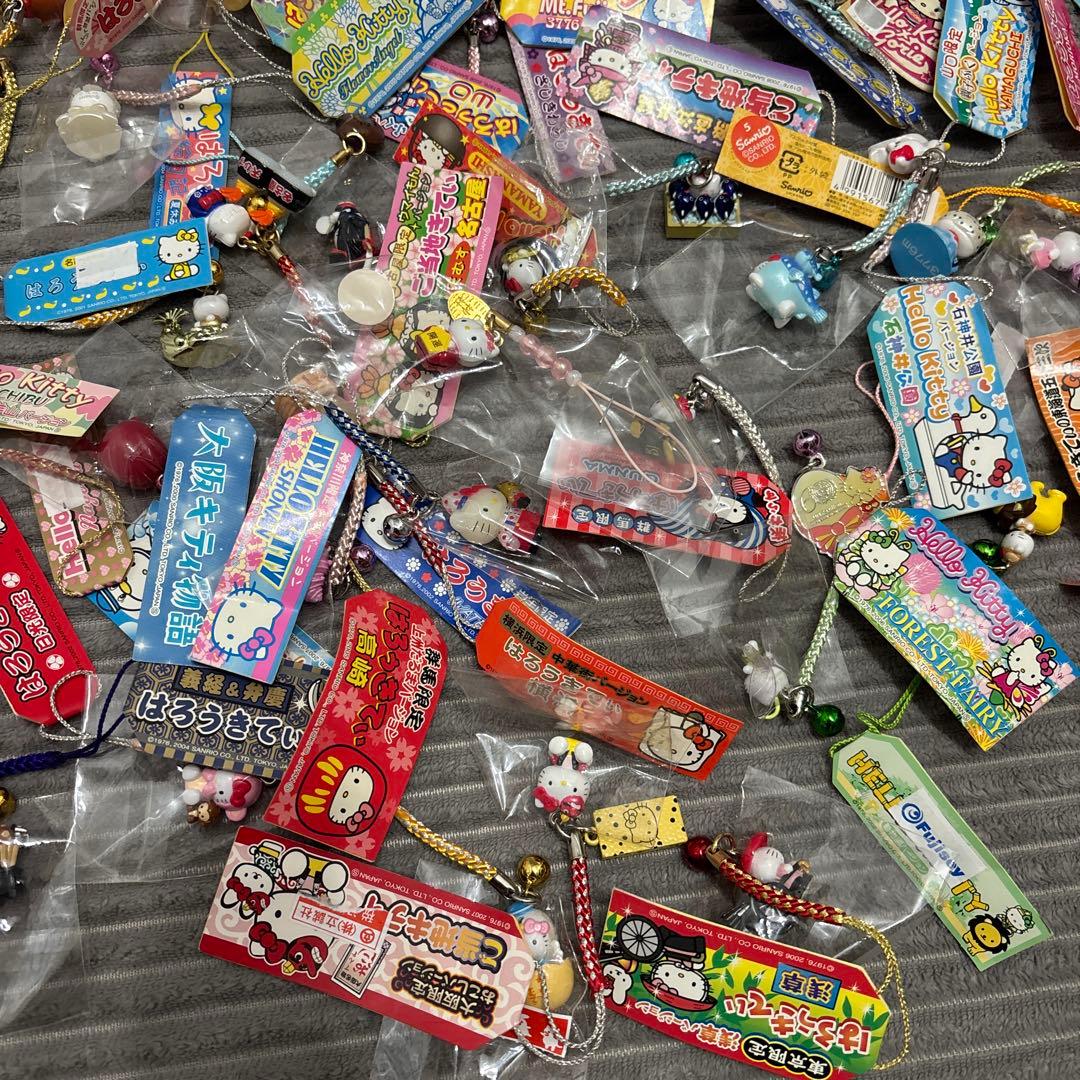 ハローキティ ご当地ストラップまとめ売り