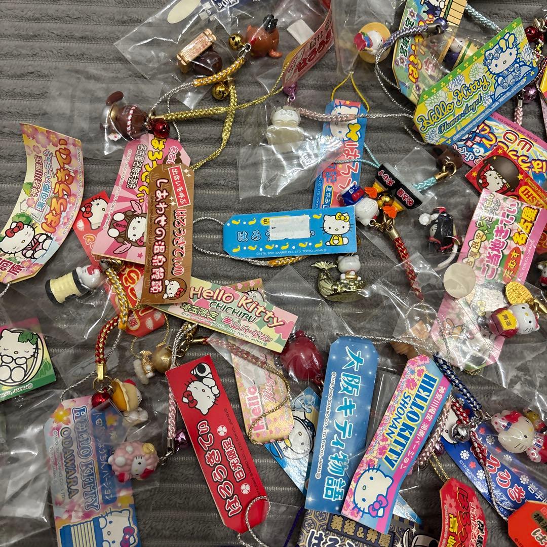 ハローキティ ご当地ストラップまとめ売り
